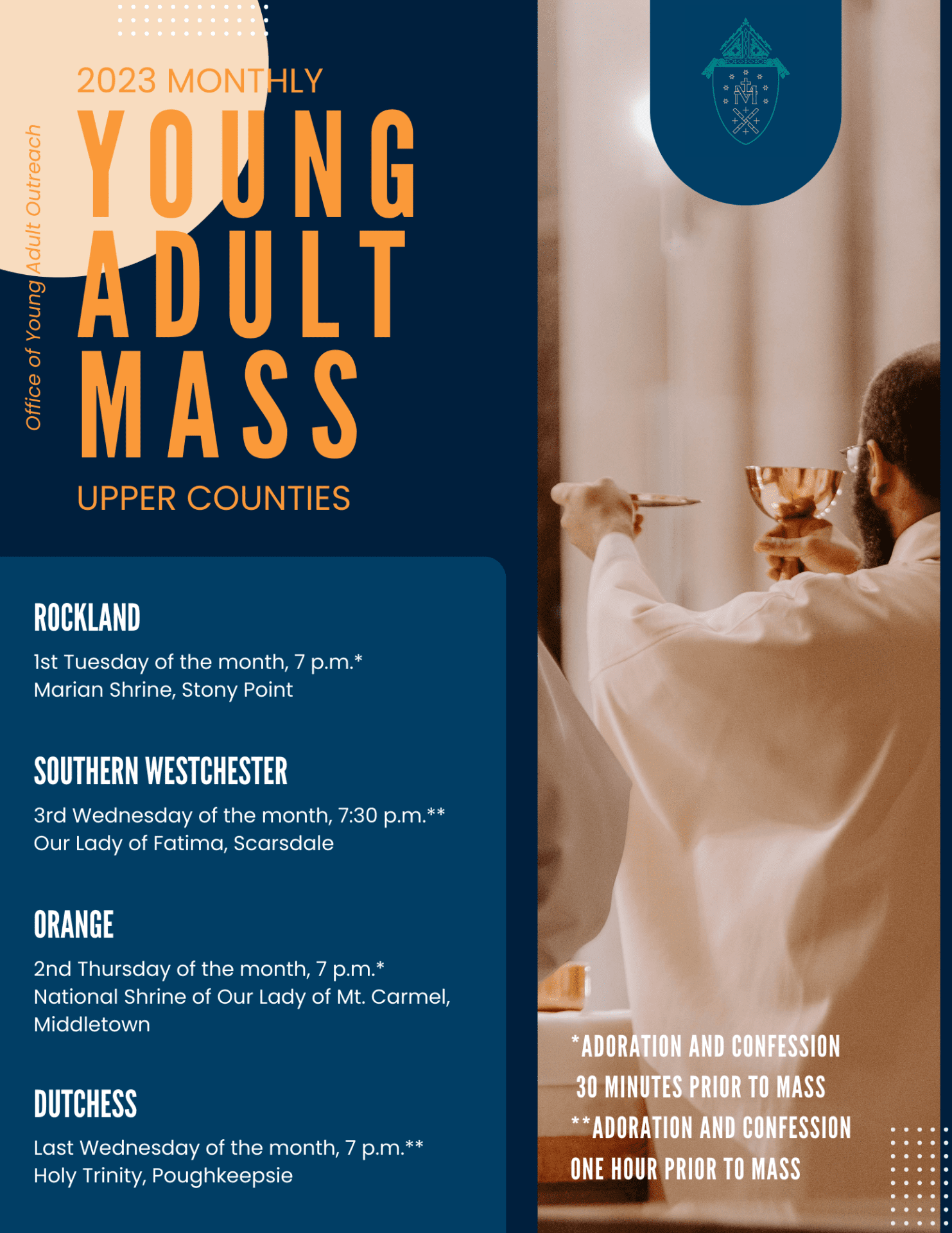 Monthly Mass and Holy Hour Flyers