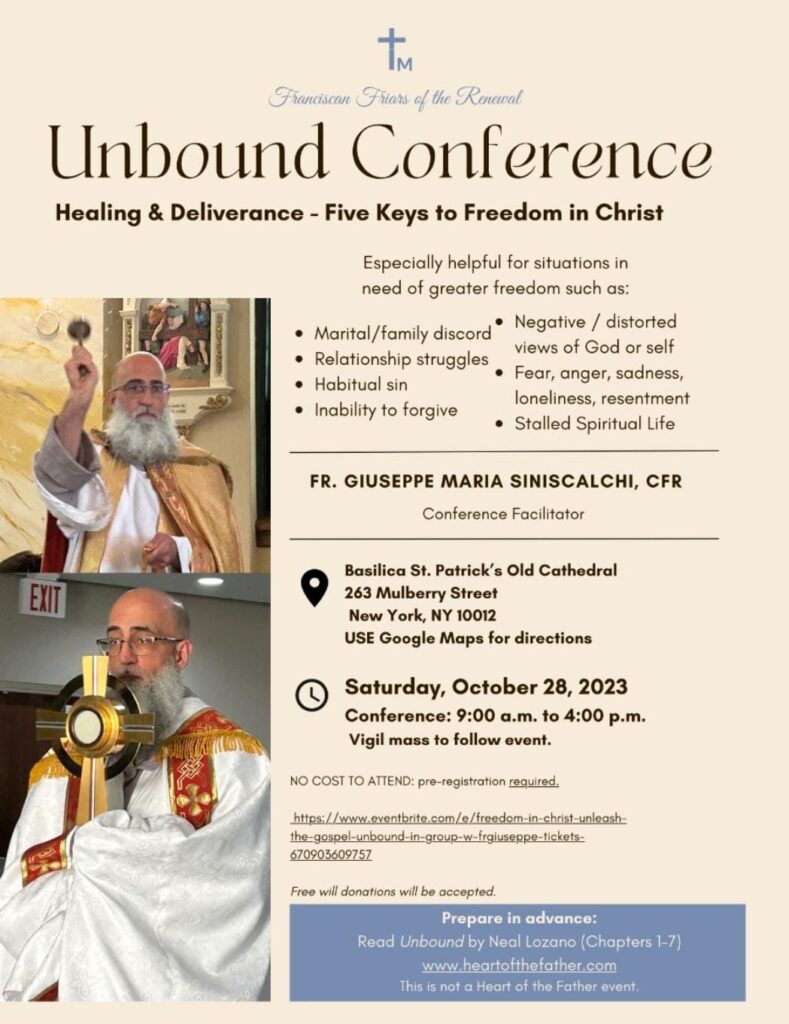 UNBOUND Conference God’s Gift of Freedom CatholicNYC